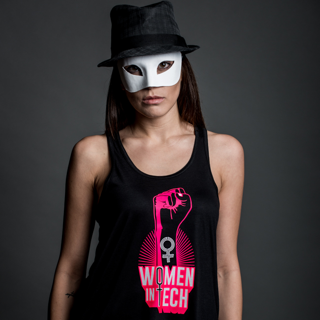 women in tech shirt